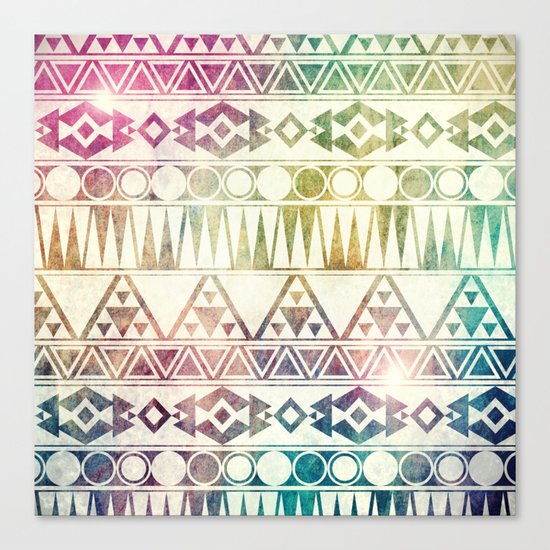 Tribal Horizons Canvas Print