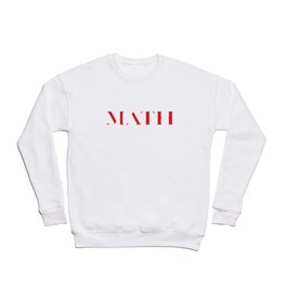 Math Logo Crewneck Sweatshirt