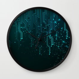 Aqua Tech Wall Clock