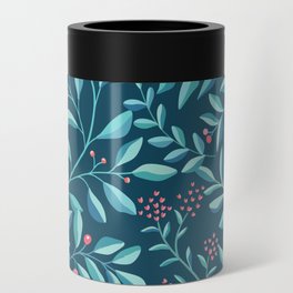 Tiny Pink Berry Grove Can Cooler