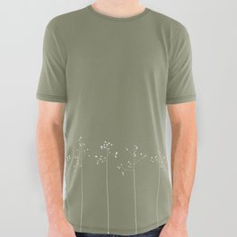 FLORA V-III-X All Over Graphic Tee