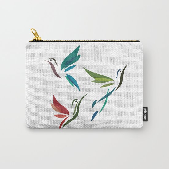 Hummingbirds Carry-All Pouch