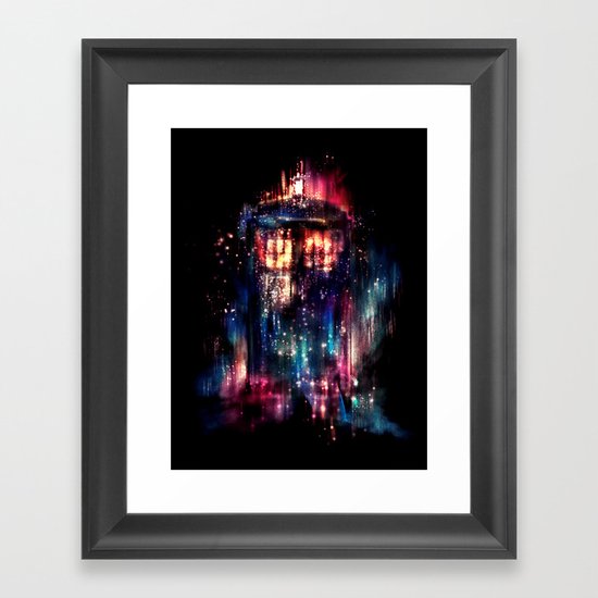 All of Time and Space Framed Art Print