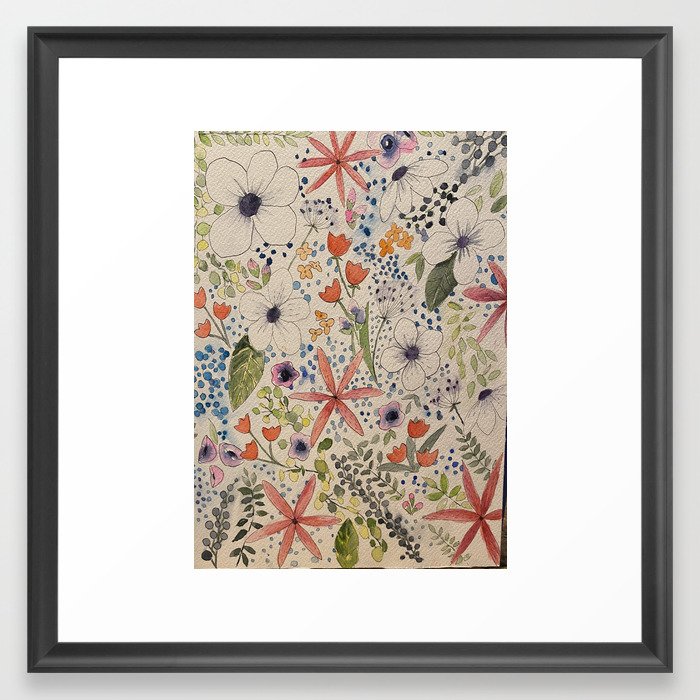 Blossoms Framed Art Print