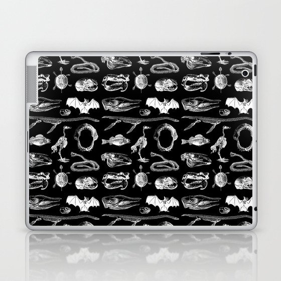 Animal Bones Black & White Laptop & iPad Skin