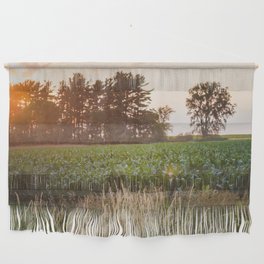 Sunsets and Corn Fields Wall Hanging