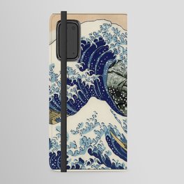 Kaiju Gamera In The Great Wave Android Wallet Case