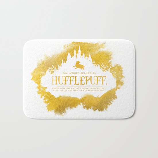 Hufflepuff Bath Mat