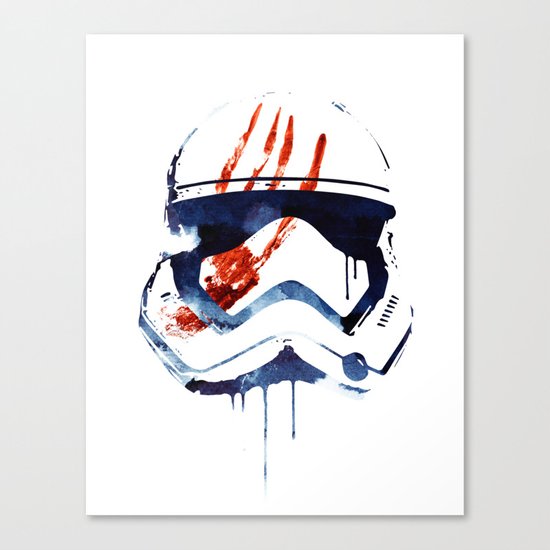 Bloody memories Canvas Print