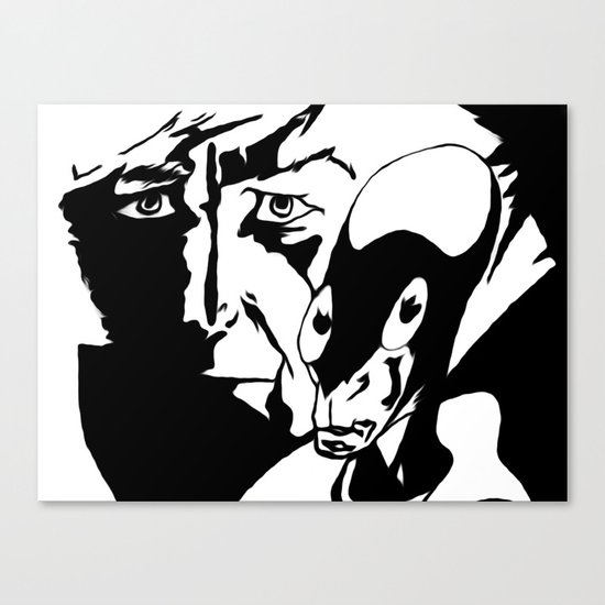 DSC08059 - Dr Who meets UFO cropped Canvas Print