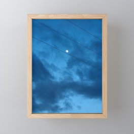 Night sky Framed Mini Art Print