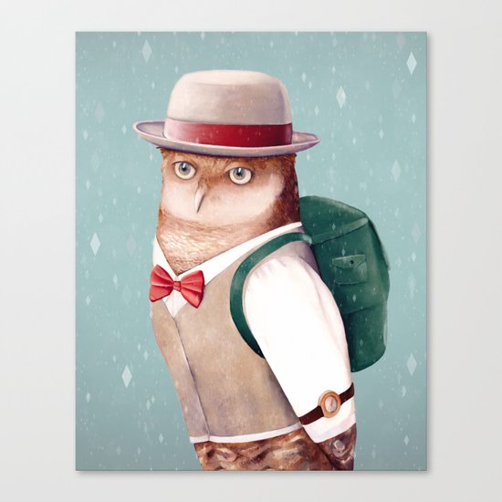 Going Home For Christmas Canvas Print
