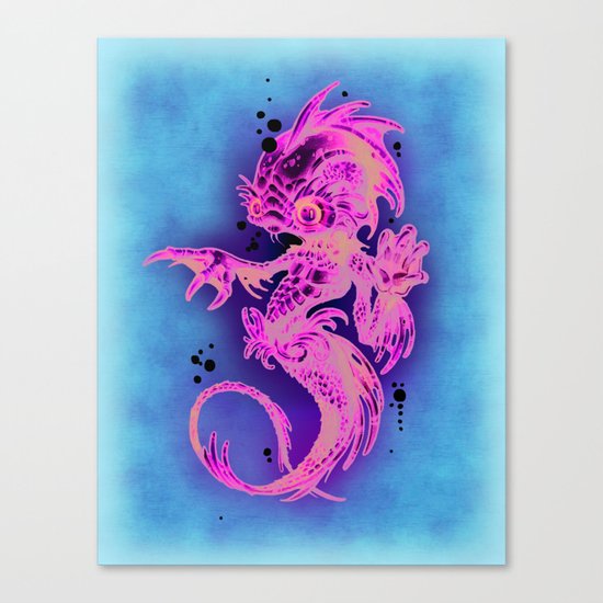 Creature from the Black Lagoon Canvas Print