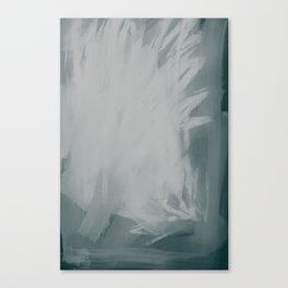 The Life of a Painting 3 - Abstract, Modern, Minimal Art Canvas Print