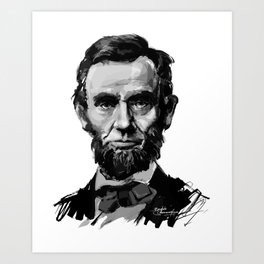 Abraham Lincoln Art Print