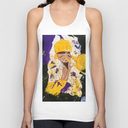 "I BLEED PURPLE AND GOLD" Unisex Tank Top