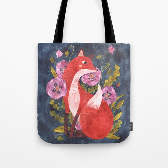 FOX & FLORA Tote Bag