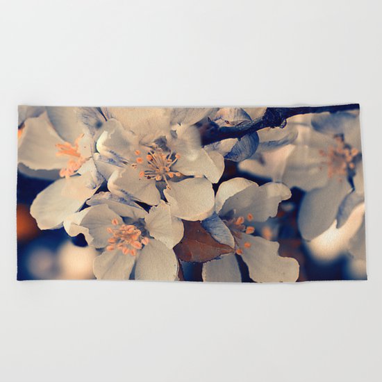Almond bloom(2) Beach Towel