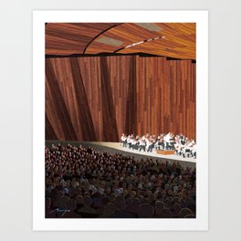Orchestra Audience (2018) Art Print