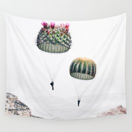 Flying Cacti Wall Tapestry