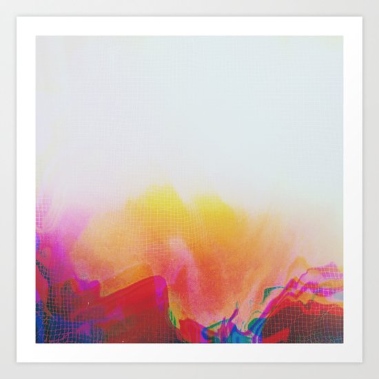 Glitch 20 Art Print