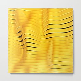 Goldie - I Metal Print | 3D, Stylem, Elements, Style, Color, Clean, Abstract, Tmarchev, Society6, Digital 