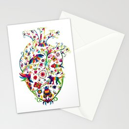 mexican heart Stationery Cards