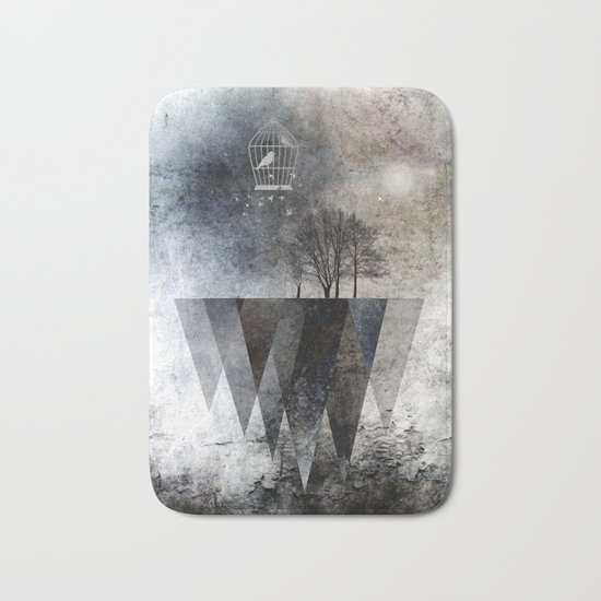 TREES over MAGIC MOUNTAINS I Bath Mat