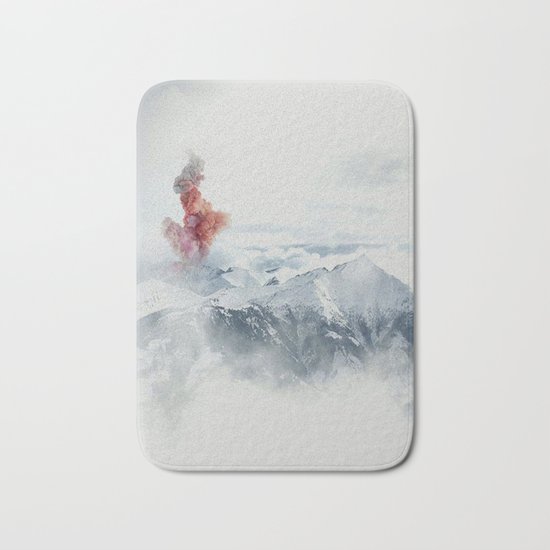 Beautiful Volcano Bath Mat