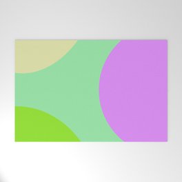 Abstract Bubbles Welcome Mat