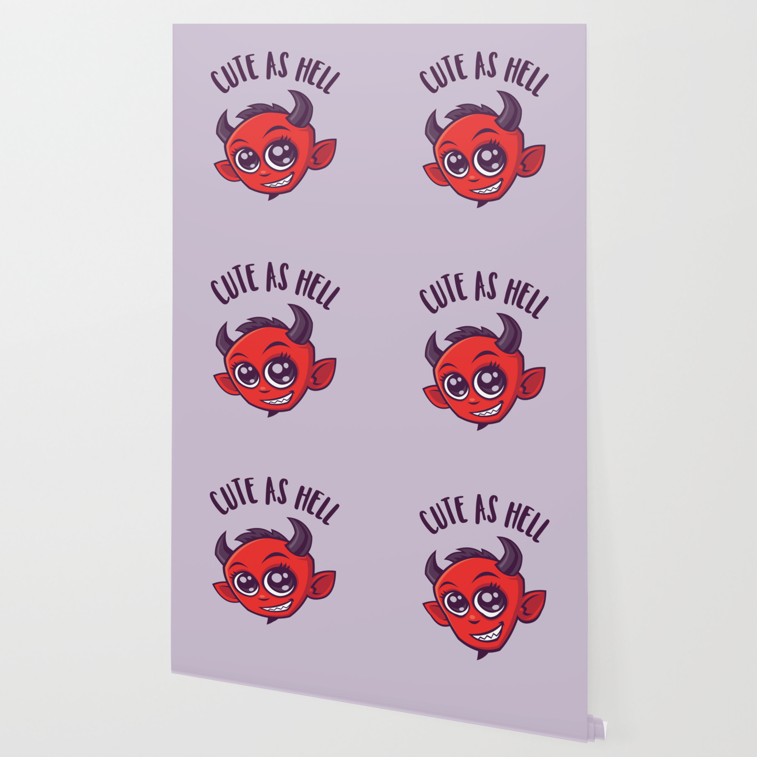 Cute As Hell Devil With Dark Text Wallpaper By Fizzgig Society6 We have a massive amount of desktop and mobile if you're looking for the best devil may cry wallpaper then wallpapertag is the place to be. society6