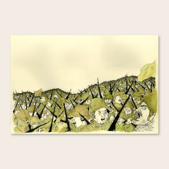 Soldiers Canvas Print