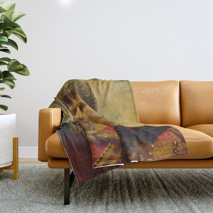Patrick Swayze - replaceface Throw Blanket