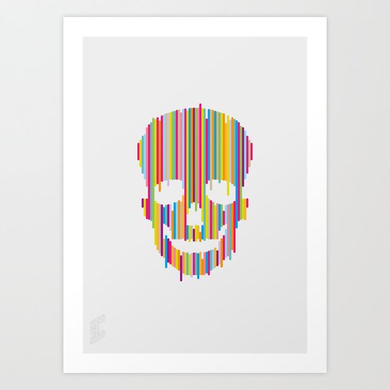 Skull Study no.1 Art Print