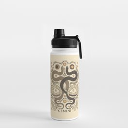 Gemini, The Twins Water Bottle