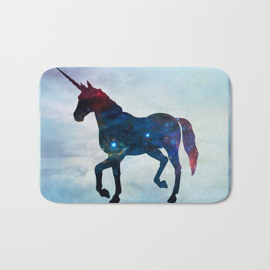 Galactic Unicorn Bath Mat