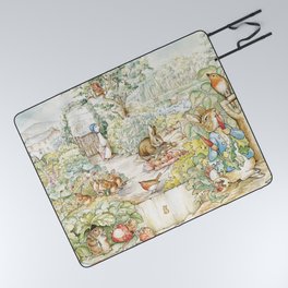 The World Of Beatrix Potter Picnic Blanket