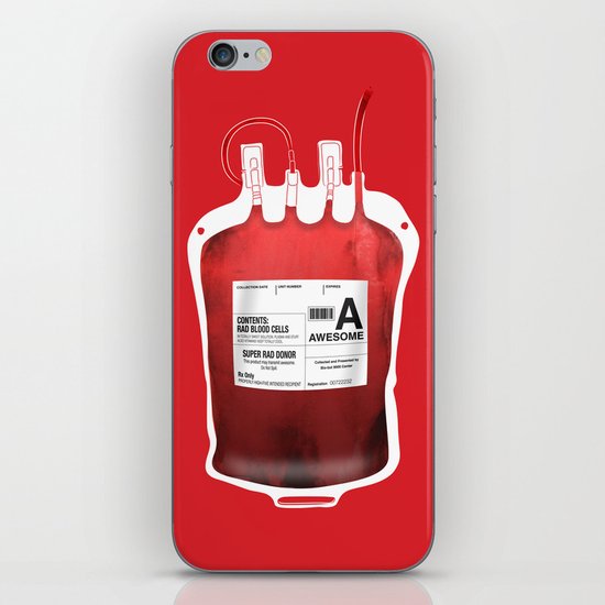 My Blood Type is A, for Awesome! *Classic* iPhone & iPod Skin