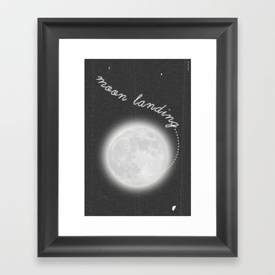 Moon Landing! Framed Art Print