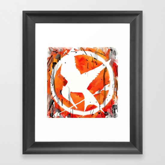 The Mockingjay Framed Art Print