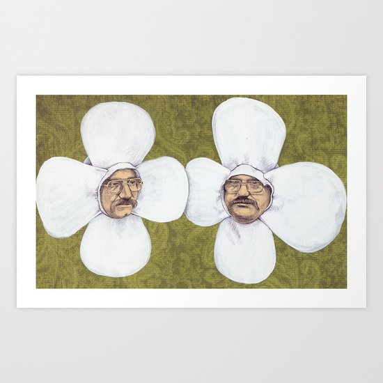 Flower Men Art Print