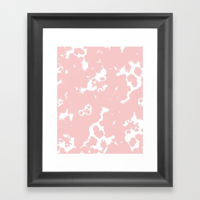 Pastel pink pantone color swatch | Art Print