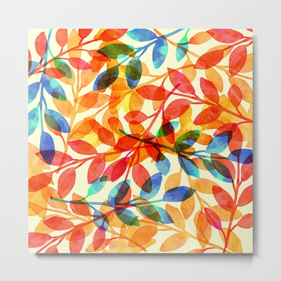 Autumn Leaves Metal Print