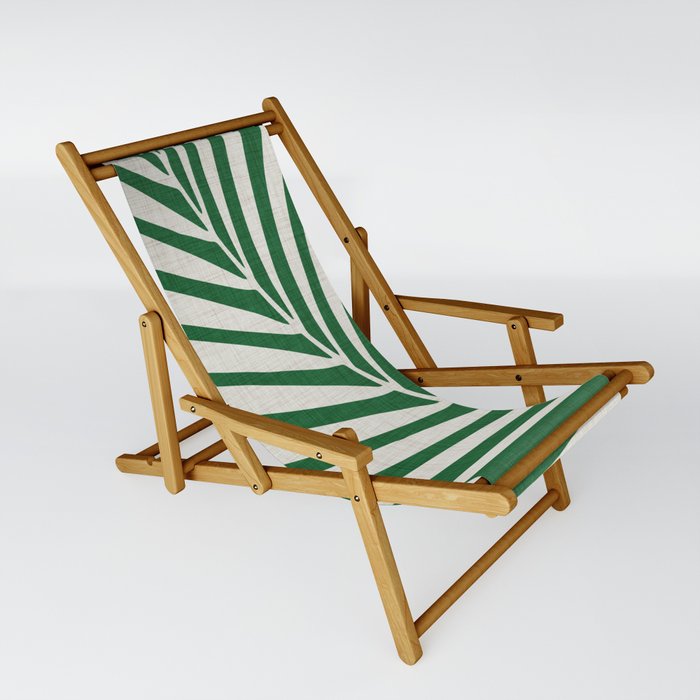 Minimalist Palm Leaf Sling Chair