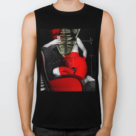Die Säulenheilige 1 · rot Biker Tank