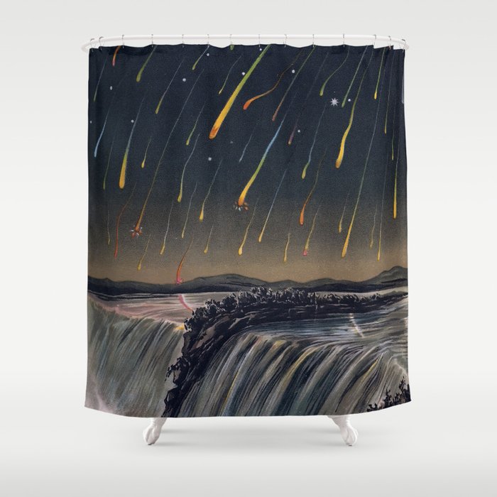 Leonid Meteor Storm 1833 Shower Curtain