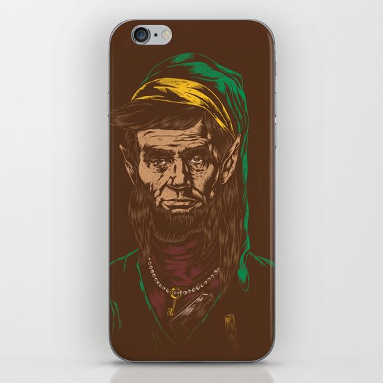 Abraham LINKoln iPhone & iPod Skin