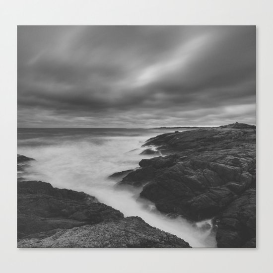 Narrowing Cove Canvas Print