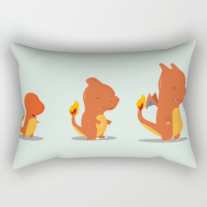 Evolution fire Rectangular Pillow