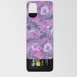 Pink florals Android Card Case